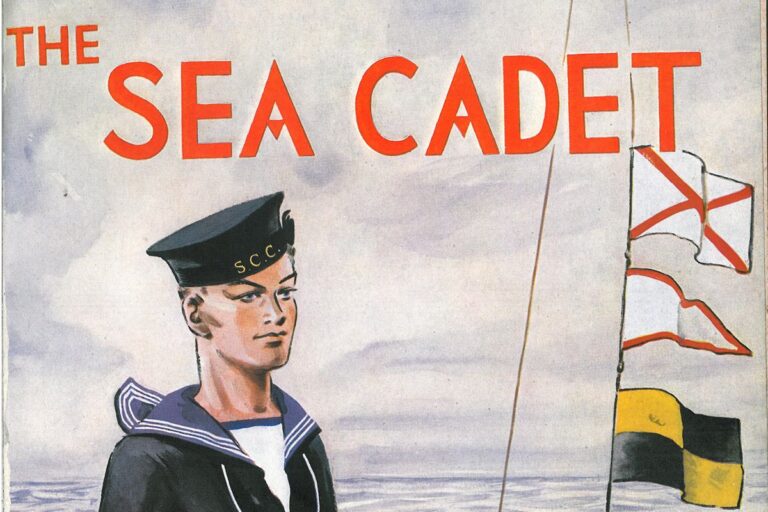 A Sea Cadet illustrated advert from 1940