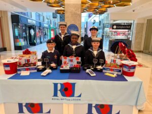 The Poppy Appeal 2025 is underway in MK! 
Our cadets and staff are out at Centre...