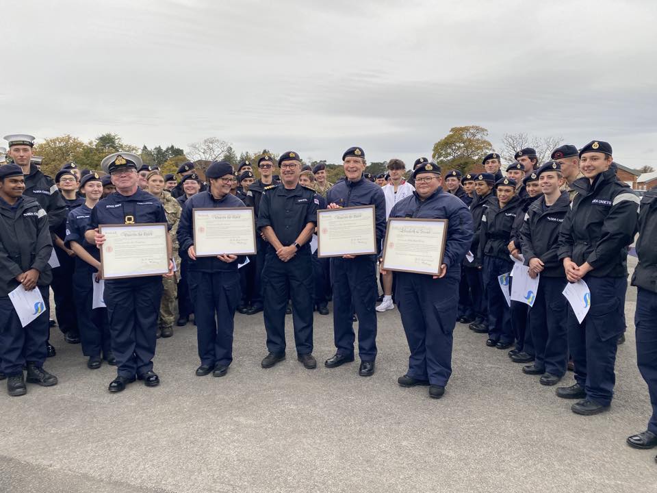 At the end of yesterday’s MACT, Sub Lieutenant (SCC) Cole RNR was proudly presen…